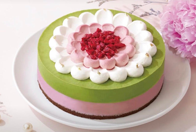 Matcha Double Berry Mousse Cake - TSUJIRI Canada